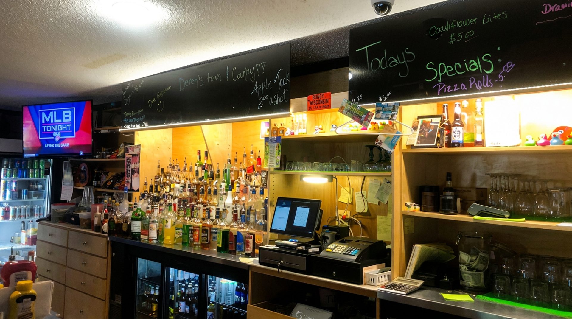 The bar